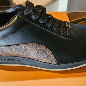 Supreme LV collab Black and Brown Men's Sneakers